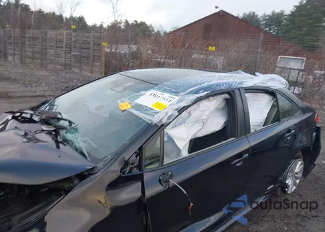 2025 Toyota Corolla Hybrid Le from USA, damaged, VIN JTDBDMHE6SJ014258